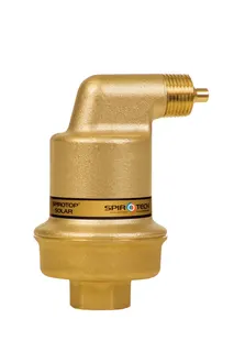 SP Großentlüfter SpiroTop SolarAutoClose 1/2" IG, 10 bar, 180 Grad, Schwimmer:TPX