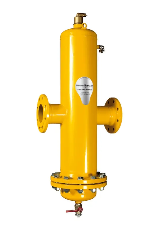 SP Luft- u. Schlamm SpiroCombi demont. Hi-flow, DN 65, Flansch, 10 bar, 110 Gr