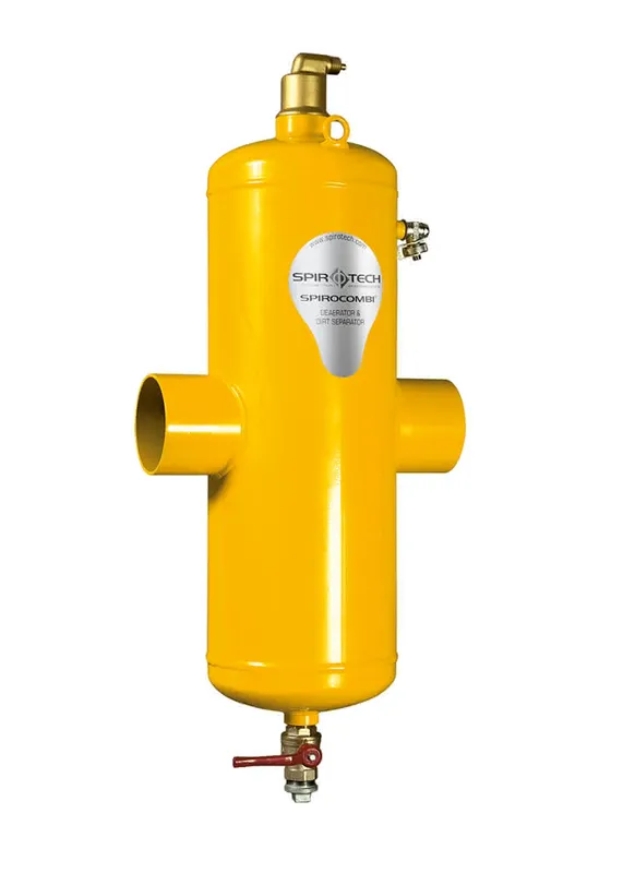 SP Luft- u. Schlammabscheider SpiroCombi DN 65 - Schweißst., 10 bar / 110 Grad