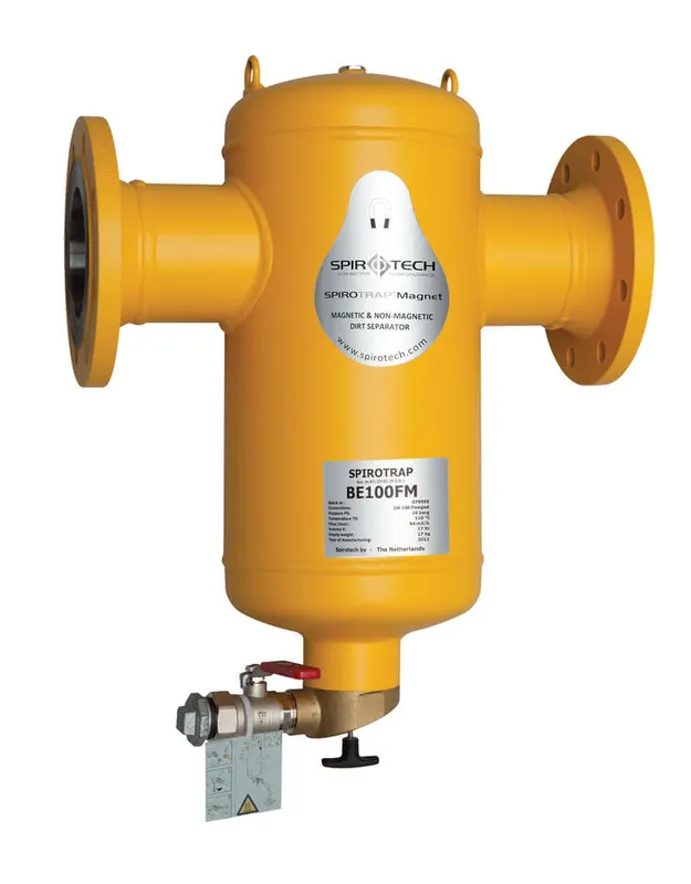 SP Schlammabscheider SpiroTrap Magnet DN 100 - Flansch, 10 bar / 110 Grad