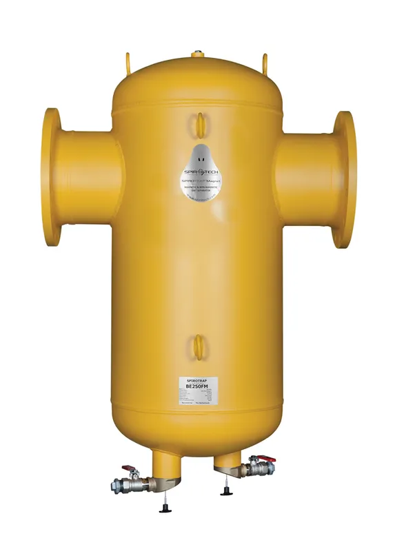 SP Schlammabscheider SpiroTrap Magnet DN 200 - Flansch, 10 bar / 110 Grad