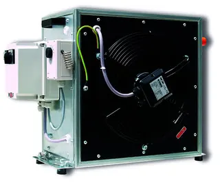 Wolf Luftheizer LH-Mobil 40 3x400V/50Hz, Thermostat montiert