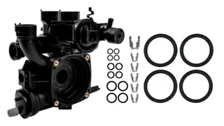 Wolf Rücklaufblock Hydraulikgruppe inkl. O-Ring und Clip, für CGU/CGG-2(K) – Bild 2