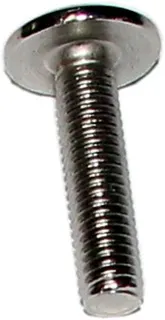 Wolf Flachkopfschraube M6x25 vernickelt