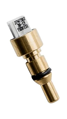 Wolf Einsteckfühler 2x5kNTC Messing Molex, für CGB-2-38/55