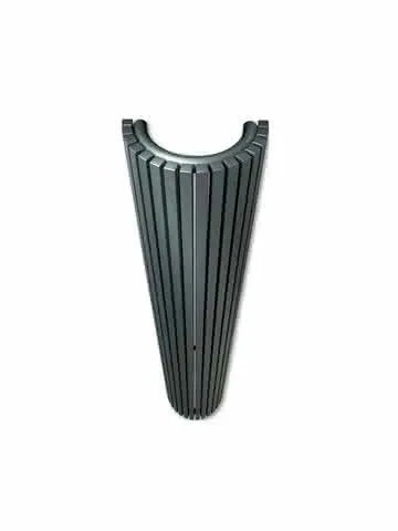 VASCO Design Heizkörper CARRE Typ: CR-O L: 0350 H: 1800 Anschl.: 0018 F: 0601