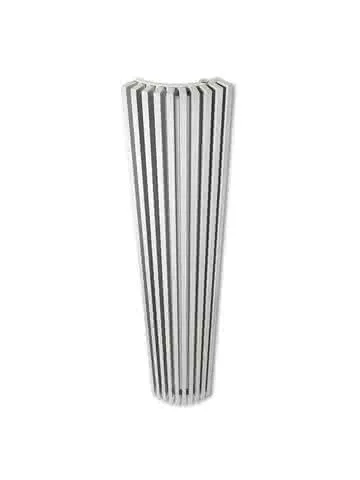 VASCO Design Heizkörper ZANA Typ: ZV-A L:0322 H:2000 Anschl.:0018 F:9016