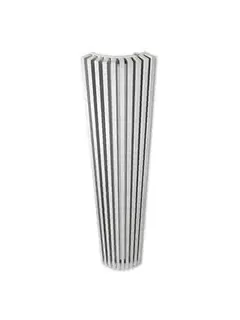 VASCO Design Heizkörper ZANA Typ: ZV-A L:0322 H:2000 Anschl.:0018 F:9016