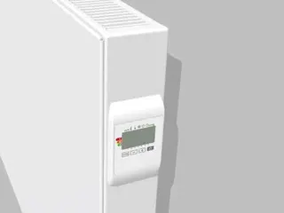 VASCO neu EL Heizkörper E-PANEL Typ:H-FL L:0600 H:0600 Anschl.:0000 F:9016