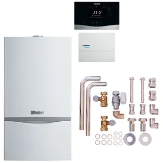 Vaillant Paket 6.217/2 atmoTEC exclusive VC 104/4-7A LL, sensoHOME 380f/2, Zubeh – Bild 2