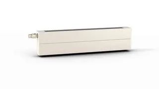 Kermi V-Konvektor Typ22 BH140x122x2000mm QN1454, weiß, 6 bar, m. Abd., Vent. rechts – Bild 2