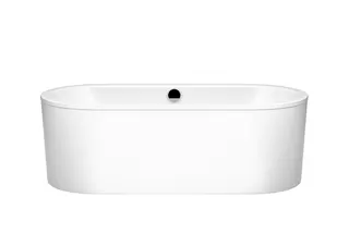 Kaldewei Badewanne CLASSIC DUO OVAL freistehend Mod. 111-7,1800x800mm,alpinweiß,VKT alpwe