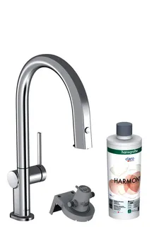 Hansgrohe FilterSystem 210 Aqittura M91 Ausziehausl.1jet sBox Starter Set chrom – Bild 2