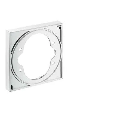 Hansgrohe Verlängerungsrosette für ShowerSelect Glas chrom