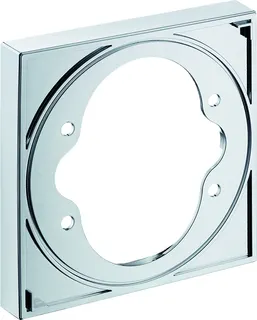 Hansgrohe Verlängerungsrosette für ShowerSelect Glas chrom – Bild 2