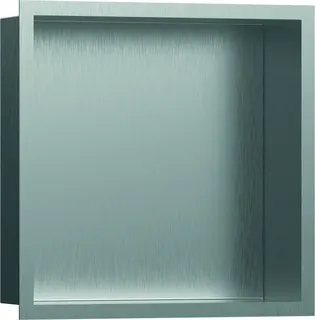 Hansgrohe XtraStoris Individual Wandnische mit Designrahmen 300x300x100mm BST/BST – Bild 2