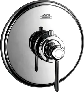 Hansgrohe Thermostat Unterputz Axor Montreux Fertigset Hebelgriff chrom – Bild 2