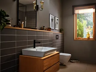 Hansgrohe Einhebel-Waschtischmischer Rebris E 110 CoolStart ohne Ablaufgarnitur MSW – Bild 3