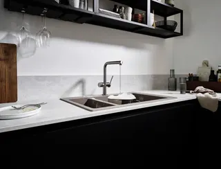 Hansgrohe Spültischmischer 270 Talis M54 Geräteabsperrv.1j edelstahl-optik – Bild 3