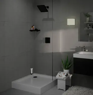 Hansgrohe Kopfbrause Crometta E 240 mattschwarz – Bild 3