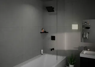 Hansgrohe Kopfbrause Crometta E 240 mattschwarz – Bild 4
