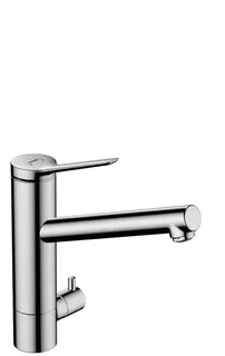 Hansgrohe Spültischmischer 200 Zesis M33 Geräteabsperrventil 1jet CoolStart chrom – Bild 2