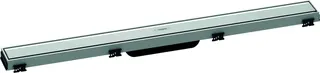 Hansgrohe RainDrain Match Duschrinne 800 mm mit höhenverstellbaren Rahmen weiß – Bild 2