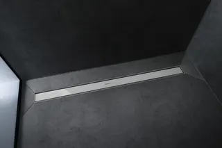 Hansgrohe RainDrain Match Duschrinne 800 mm mit höhenverstellbaren Rahmen weiß – Bild 5