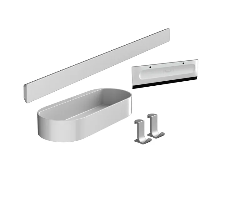 HG Duschset WallStoris mattweiss