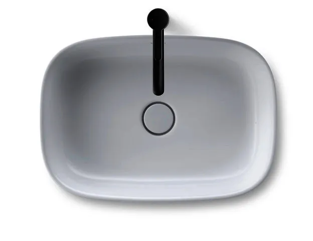 Duravit Aufsatzbecken 550mm Zencha, geschl. o.ÜL, o.HLB, Weiß Seidenmatt