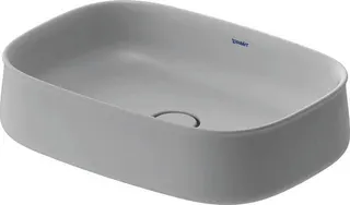 Duravit Aufsatzbecken 550mm Zencha, geschl. o.ÜL, o.HLB, Weiß Seidenmatt – Bild 5