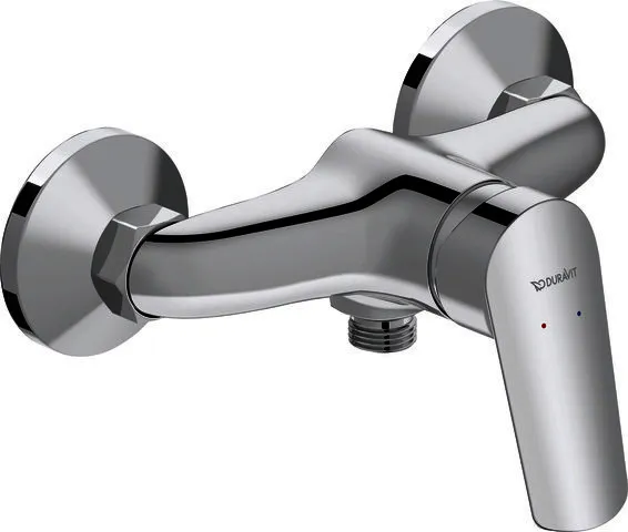 Duravit No.1 Einh-Brausemisch.Aufputz Keramikmischsystem, Chrom HG