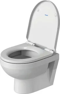 Wand-WC Duravit No.1 Compact 480mm, Weiß, Tiefspüler, rimless, HYG – Bild 3