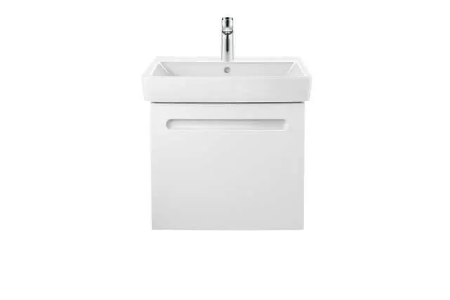 WT/MWT 550mm, Duravit No.1 weiß, mit ÜL, mit HLB