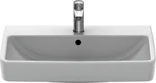 WT/MWT 650mm, Duravit No.1 weiß, mit ÜL, mit HLB – Bild 3