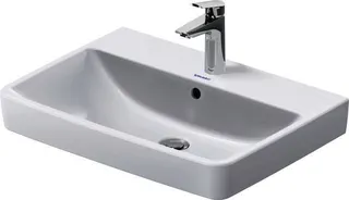 WT/MWT 650mm, Duravit No.1 weiß, mit ÜL, mit HLB – Bild 5