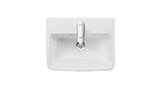 HWB 450mm, Duravit No.1 weiß, mit ÜL, m.HLB