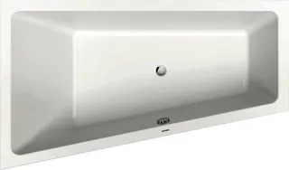 Duravit No.1 Badewanne 1700x1000,Einbauv.,Trapezf. Rückenschr.1 Pos.L, Weiß – Bild 5