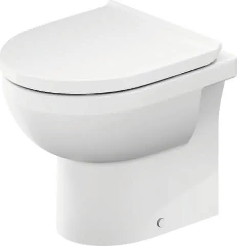 Stand-WC Duravit No.1,480mm,Weiß, rimless,TS,Abg.waagrecht,var.Zul.,HYG