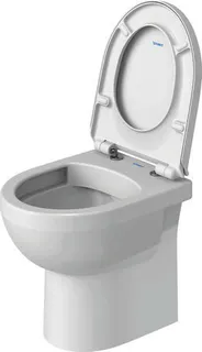 Stand-WC Set Duravit No.1, Weiß Tiefspüler, inkl.WC-Sitz m.Absenkautom. – Bild 4