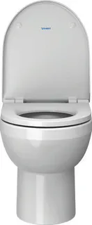 Stand-WC Set Duravit No.1, Weiß Tiefspüler, inkl.WC-Sitz m.Absenkautom. – Bild 3