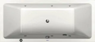 DU No.1 Whirlwanne Duravit 1800x800mm Einbauversion,2 Rückensch.,Jet P, Weiß