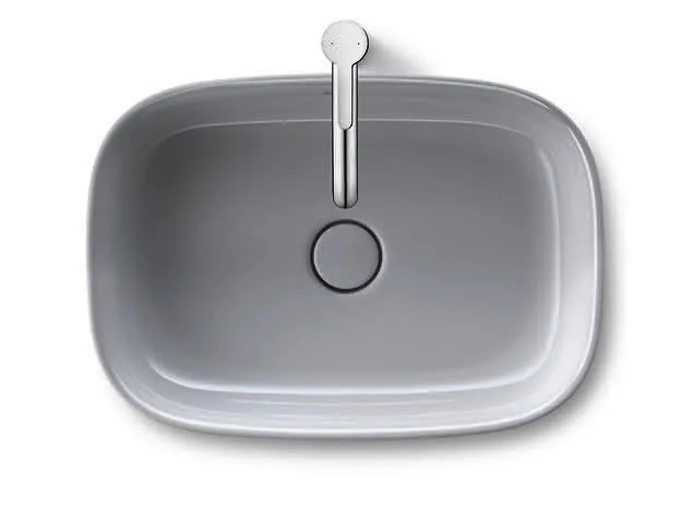 Duravit Aufsatzbecken 550mm Zencha, geschl. o.ÜL, o.HLB, Weiß