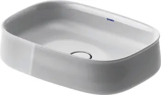 Duravit Aufsatzbecken 550mm Zencha, geschl. o.ÜL, o.HLB, Weiß – Bild 5