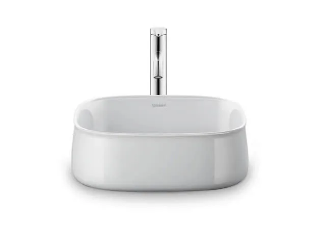 Duravit Aufsatzbecken 420mm Zencha, geschl. o.ÜL, o.HLB, Weiß