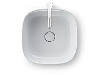 Duravit Aufsatzbecken 420mm Zencha, geschl. o.ÜL, o.HLB, Weiß – Bild 4