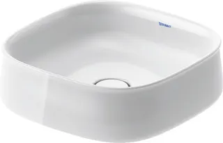 Duravit Aufsatzbecken 420mm Zencha, geschl. o.ÜL, o.HLB, Weiß – Bild 5