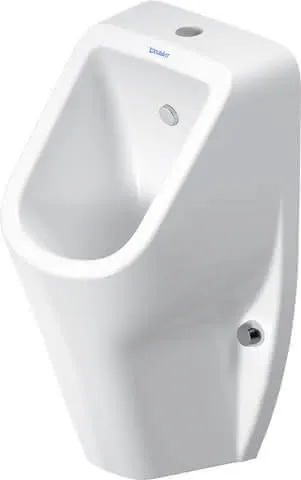 Urinal Duravit No. 1,m.Spüldüse weiß Zulauf von oben