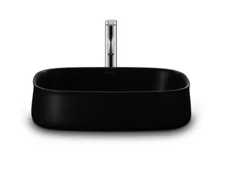 Duravit Aufsatzbecken 550mm Zencha, geschl. o.ÜL, o.HLB, Anthrazit Matt