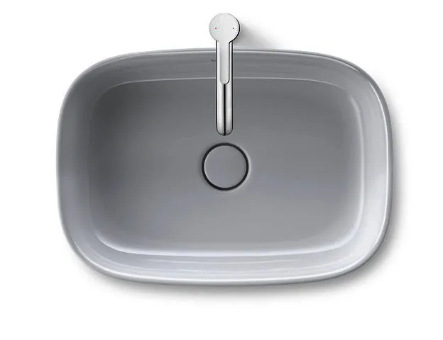 Duravit Aufsatzbecken 550mm Zencha, geschl. o.ÜL, o.HLB, Weiß, WGL